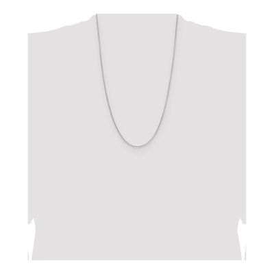 Sterling Silver 0.95mm Diamond-Cut Round Box Chain – view 4