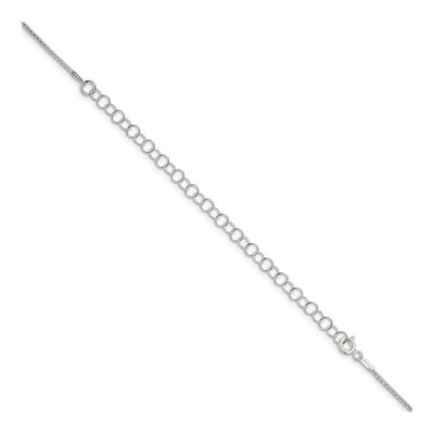 Sterling Silver 1.1mm Diamond-Cut Round Box Chain – view 3