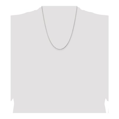 Sterling Silver 1.3mm Diamond-Cut Round Box Chain – view 4