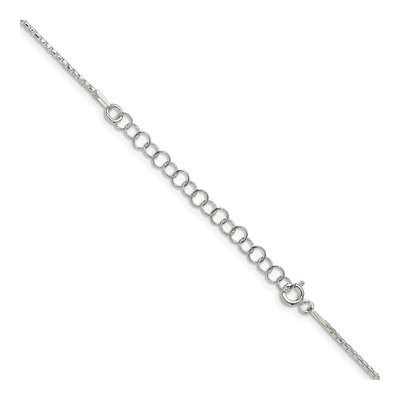 Sterling Silver 1.3mm Diamond-Cut Round Box Chain – view 3