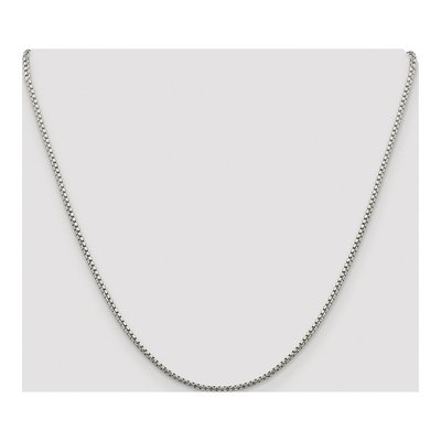 Sterling Silver 1.75mm Diamond-Cut Round Box Chain – view 4