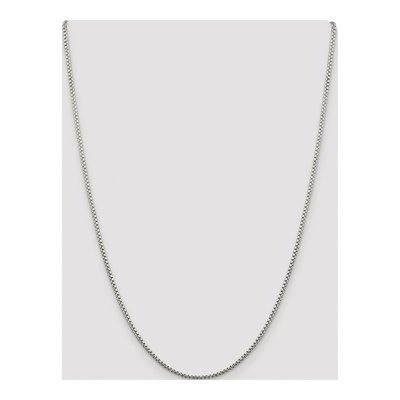 Sterling Silver 1.75mm Diamond-Cut Round Box Chain – view 4