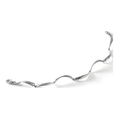 Sterling Silver Diamond Bracelet – view 8