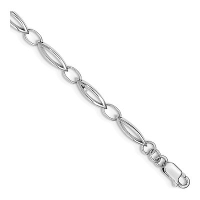 Sterling Silver Diamond Bracelet