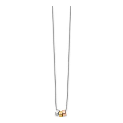 Sterling Silver Diamond Pendant Necklace – view 3