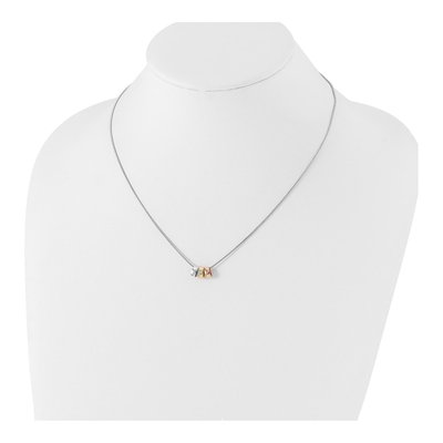 Sterling Silver Diamond Pendant Necklace – view 5