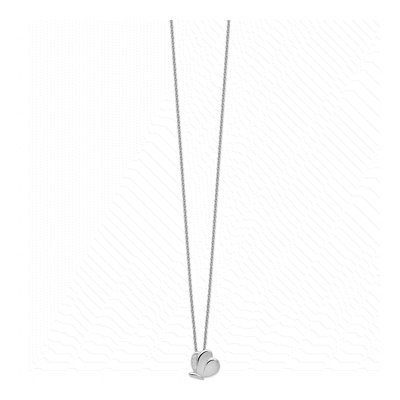 Sterling Silver Diamond Butterfly Necklace – view 3