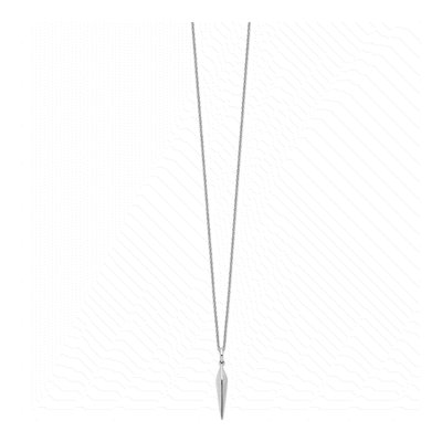 Sterling Silver Diamond Necklace – view 3