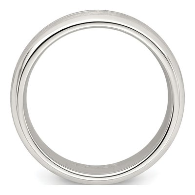 Sterling Silver 7mm Wedding Band – view 3