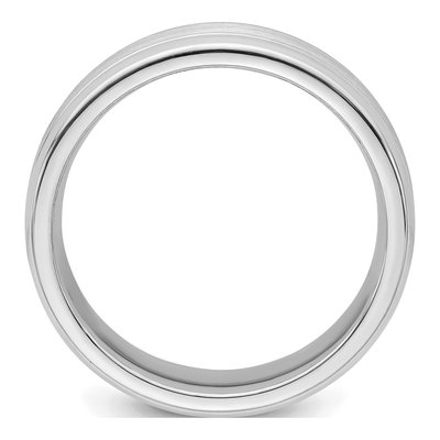 Sterling Silver 6mm Wedding Band – view 2