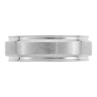 Sterling Silver 6mm Wedding Band – view 3