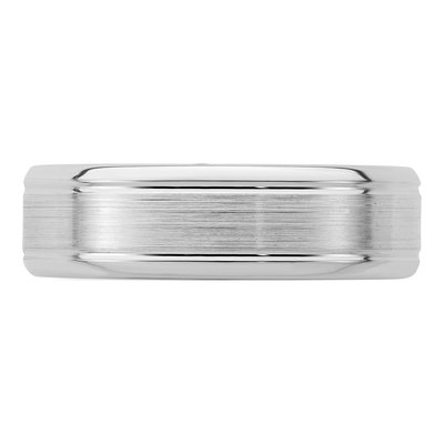 Sterling Silver 6mm Wedding Band – view 4