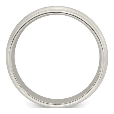 Sterling Silver 7mm Wedding Band – view 3