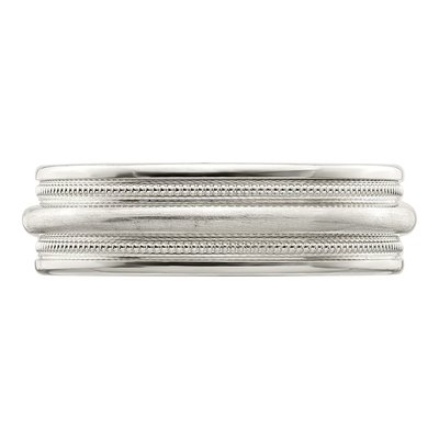 Sterling Silver 7mm Wedding Band – view 5
