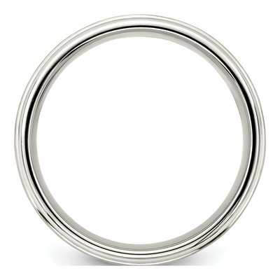 Sterling Silver 7mm Wedding Band – view 3