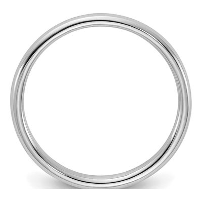 Sterling Silver 2mm Half-Round Wedding Band – view 3