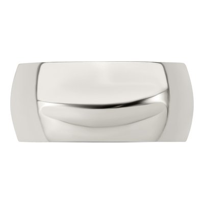 Sterling Silver 9mm Half Round Wedding Band – view 5