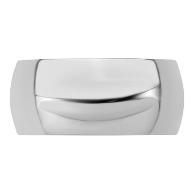 Sterling Silver 9mm Half-Round Wedding Band – view 3