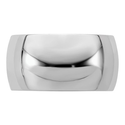 Sterling Silver 10mm Half-Round Wedding Band – view 3
