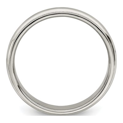 Sterling Silver 4mm Milgrain Wedding Band – view 3