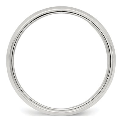 Sterling Silver 6mm Milgrain Wedding Band – view 3