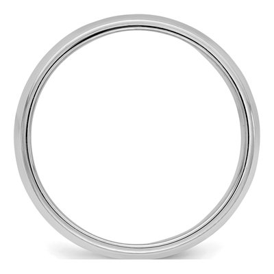 Sterling Silver 6mm Milgrain Wedding Band – view 3