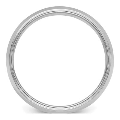 Sterling Silver 7mm Milgrain Wedding Band – view 2
