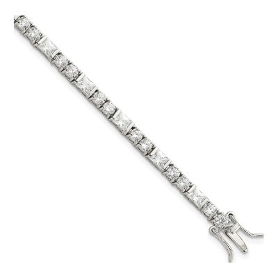 Sterling Silver CZ Tennis Bracelet