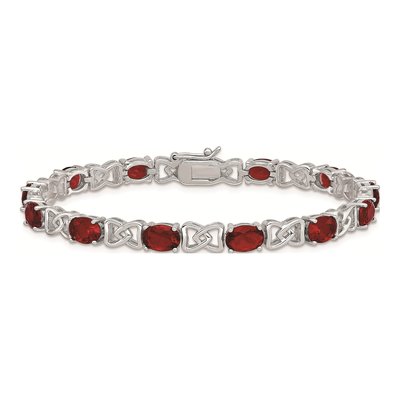 Sterling Silver CZ Bracelet – view 4
