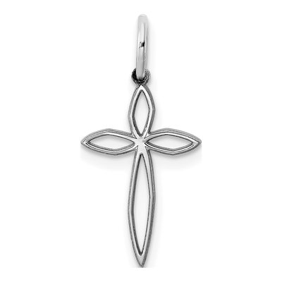 Sterling Silver Laser Cut Cross Pendant