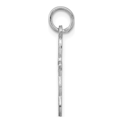 Sterling Silver Laser Cut Cross Pendant – view 3