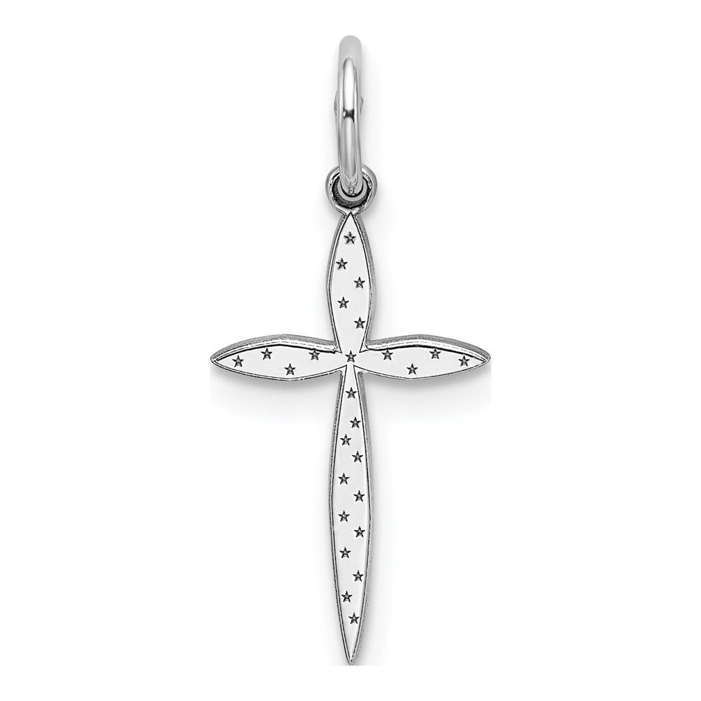 Sterling Silver Laser Cut Cross Pendant