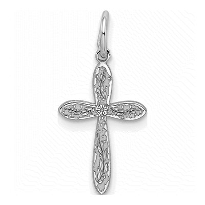 Sterling Silver Laser Cut Cross Pendant