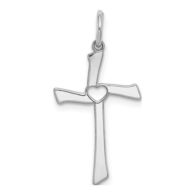 Sterling Silver Laser Cut Cross Pendant
