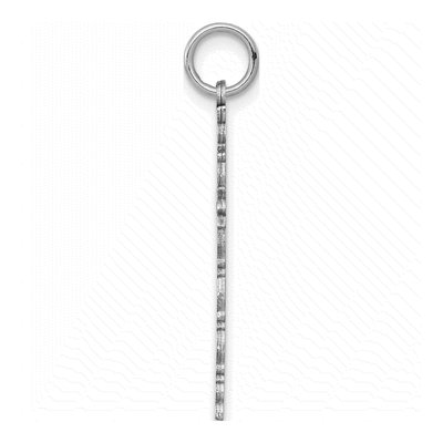 Sterling Silver Laser Cut Cross Pendant – view 3