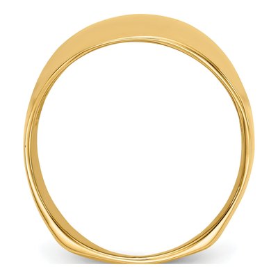 10K Rose Gold Dome Ring – view 3