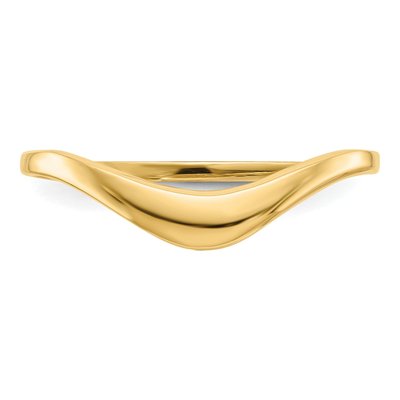 14K Yellow Gold Curve Ring – view 6