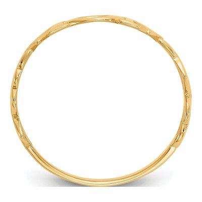 14K Yellow Gold MOM Ring – view 3