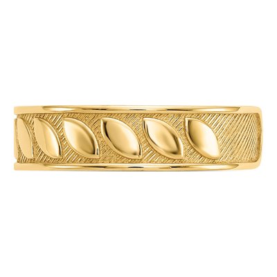 14K Yellow Gold Leaf Toe Ring – view 5