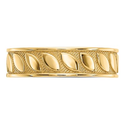 14K Yellow Gold Leaf Toe Ring – view 6