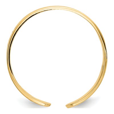 14K Yellow Gold Greek Key Toe Ring – view 3