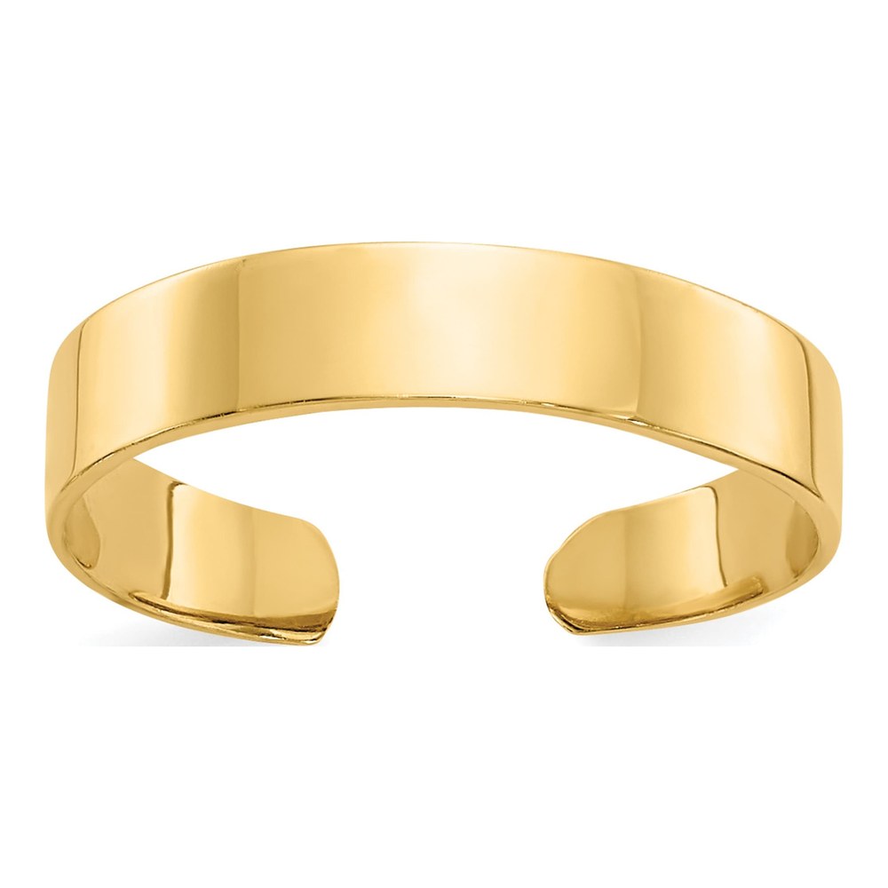 14K Yellow Gold Adjustable Toe Ring