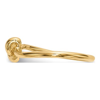 14K Yellow Gold Knot Ring – view 3