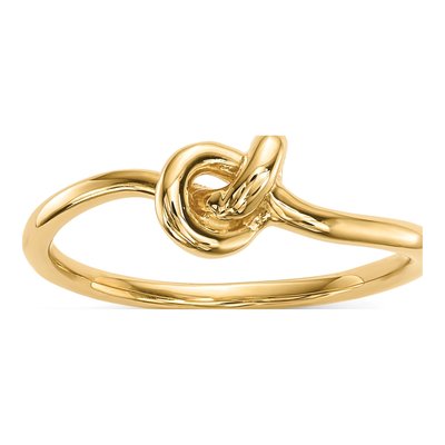 14K Yellow Gold Knot Ring