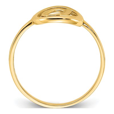 14K Yellow Gold @ Symbol Ring – view 2