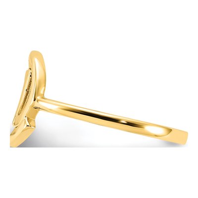 14K Yellow Gold @ Symbol Ring – view 4