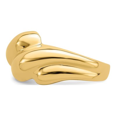14K Yellow Gold Fashion Dome Ring – view 5