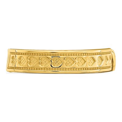 14K Yellow Gold Heart Toe Ring – view 5