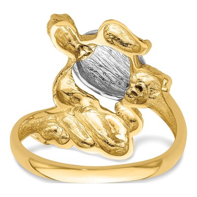 14K Yellow Gold Turtle Ring – view 7