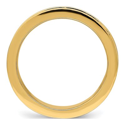 Men's 14K Two-Tone Gold 6.7mm Claddagh Band – view 3